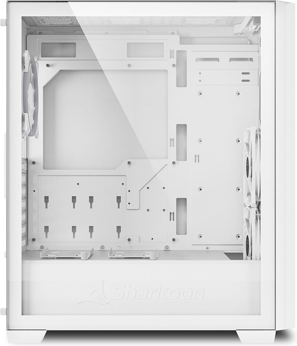 Sharkoon Vs9 Rgb Wit - Towermodel - Atx - Wit behuizing - afbeelding 3