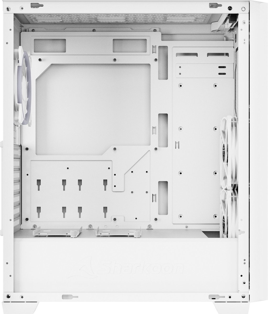 Sharkoon Vs9 Rgb Wit - Towermodel - Atx - Wit behuizing - afbeelding 6