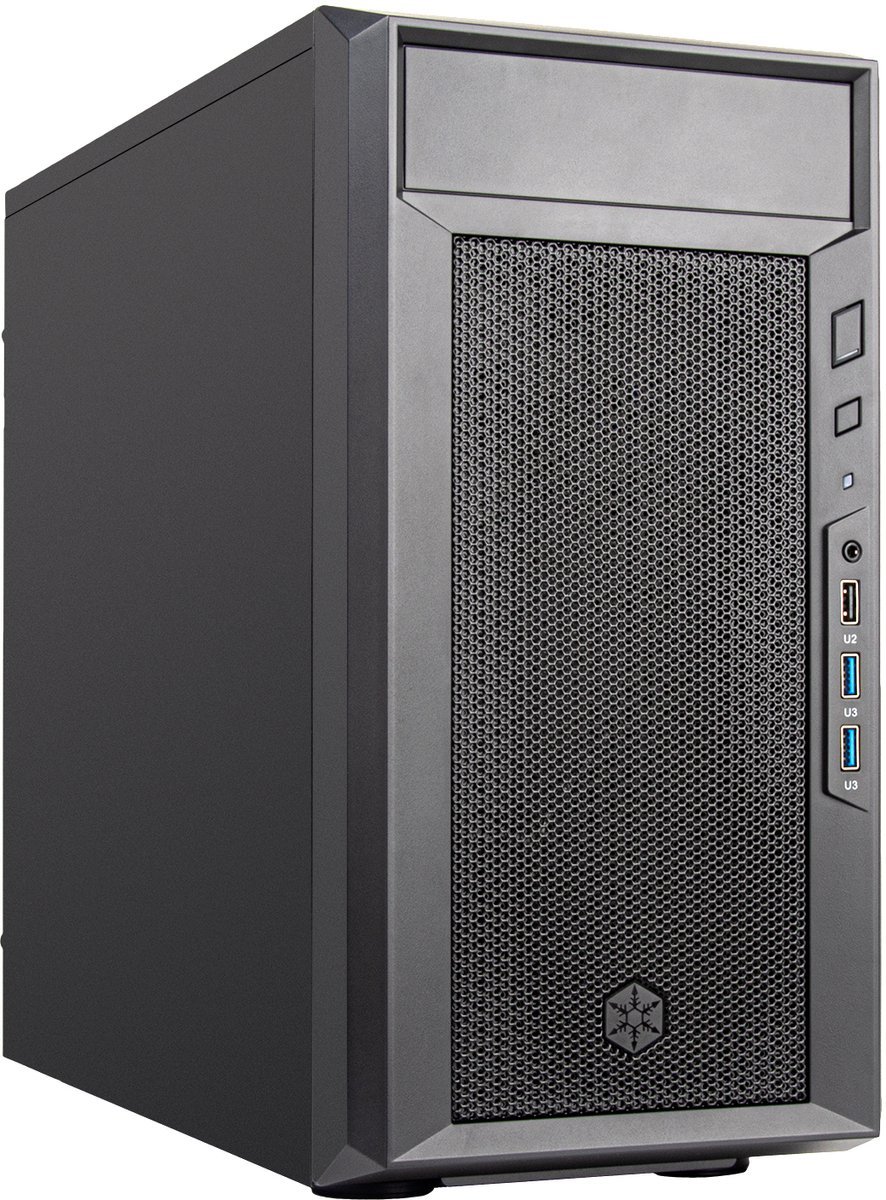 Silverstone Fara 311 Zwart behuizing