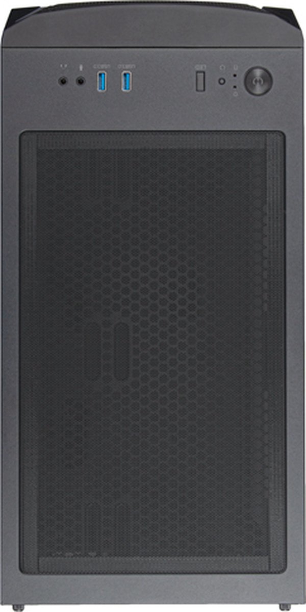 Silverstone Fara 511Z Midi Tower Zwart behuizing - afbeelding 8