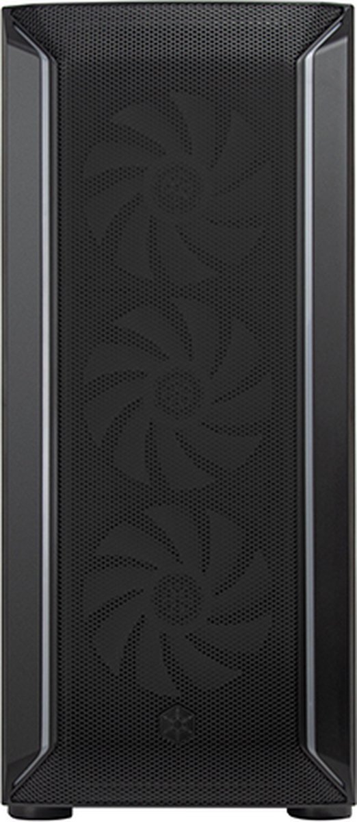 Silverstone Fara 511Z Midi Tower Zwart