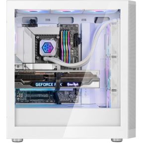 Fara 514X Midi Tower Behuizing (White) - afbeelding 3