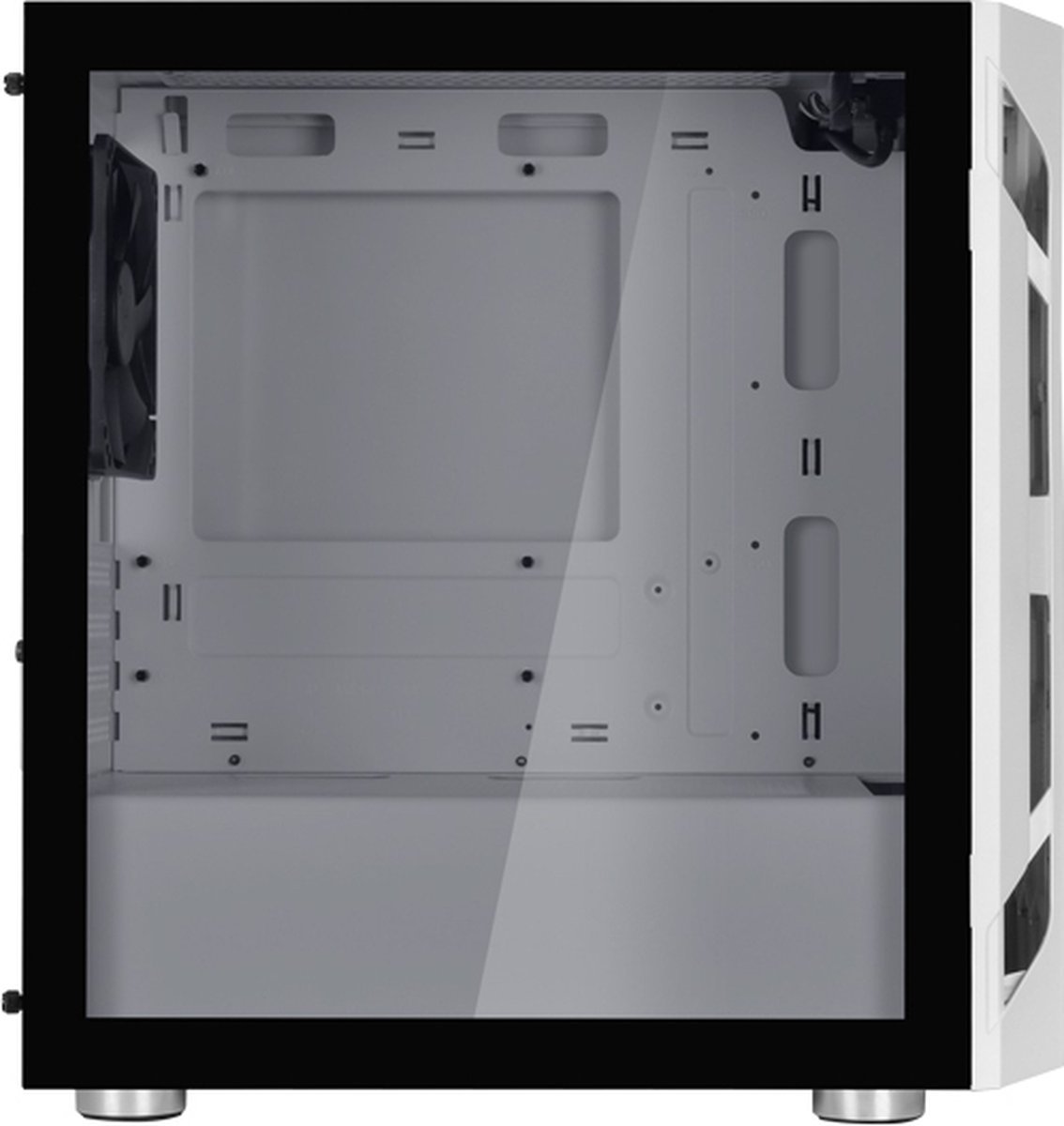 Silverstone Fara H1M Micro Tower Wit behuizing - afbeelding 4