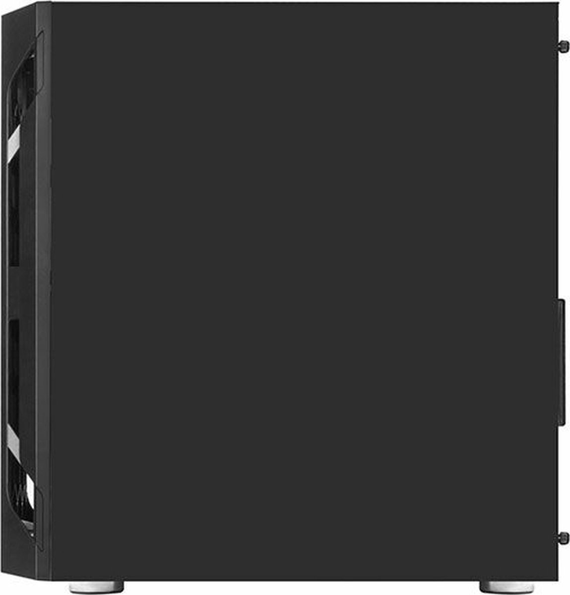 Silverstone fara h1m micro tower zwart 1027380 2 orig - Silverstone FARA H1M Micro-ATX Tower Behuizing Zwart