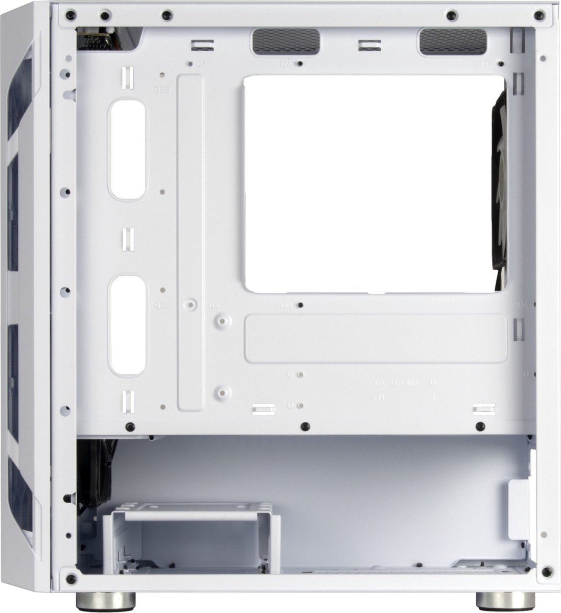 Silverstone Fara H1M Pro Tower Wit behuizing - afbeelding 5