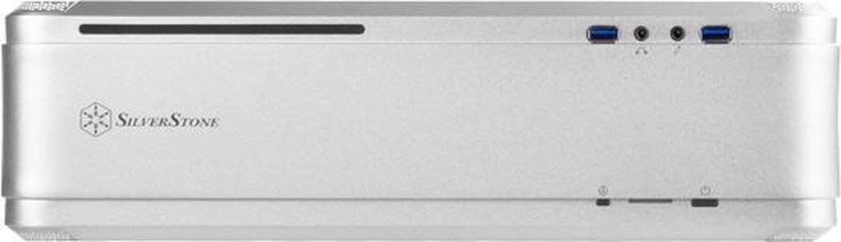 Silverstone Fortress Ftz01 Desktop Zilver behuizing - afbeelding 4