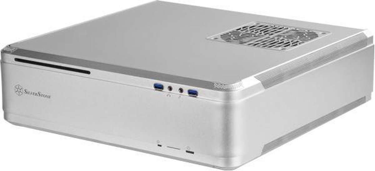 Silverstone Fortress Ftz01 Desktop Zilver behuizing