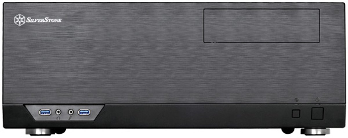 Silverstone Grandia Gd09 Desktop Zwart behuizing - afbeelding 4