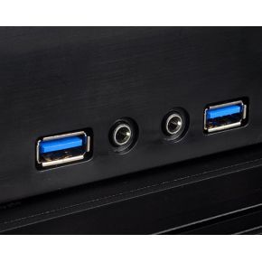 Milo ML04B HTPC Behuizing Zwart USB 3.0 - afbeelding 7
