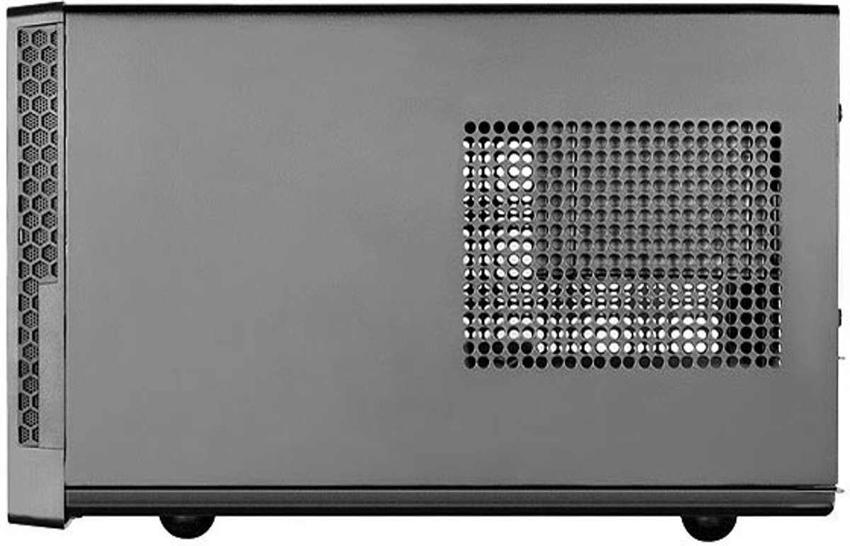 Silverstone Sg13 Mini Tower Zwart behuizing - afbeelding 4