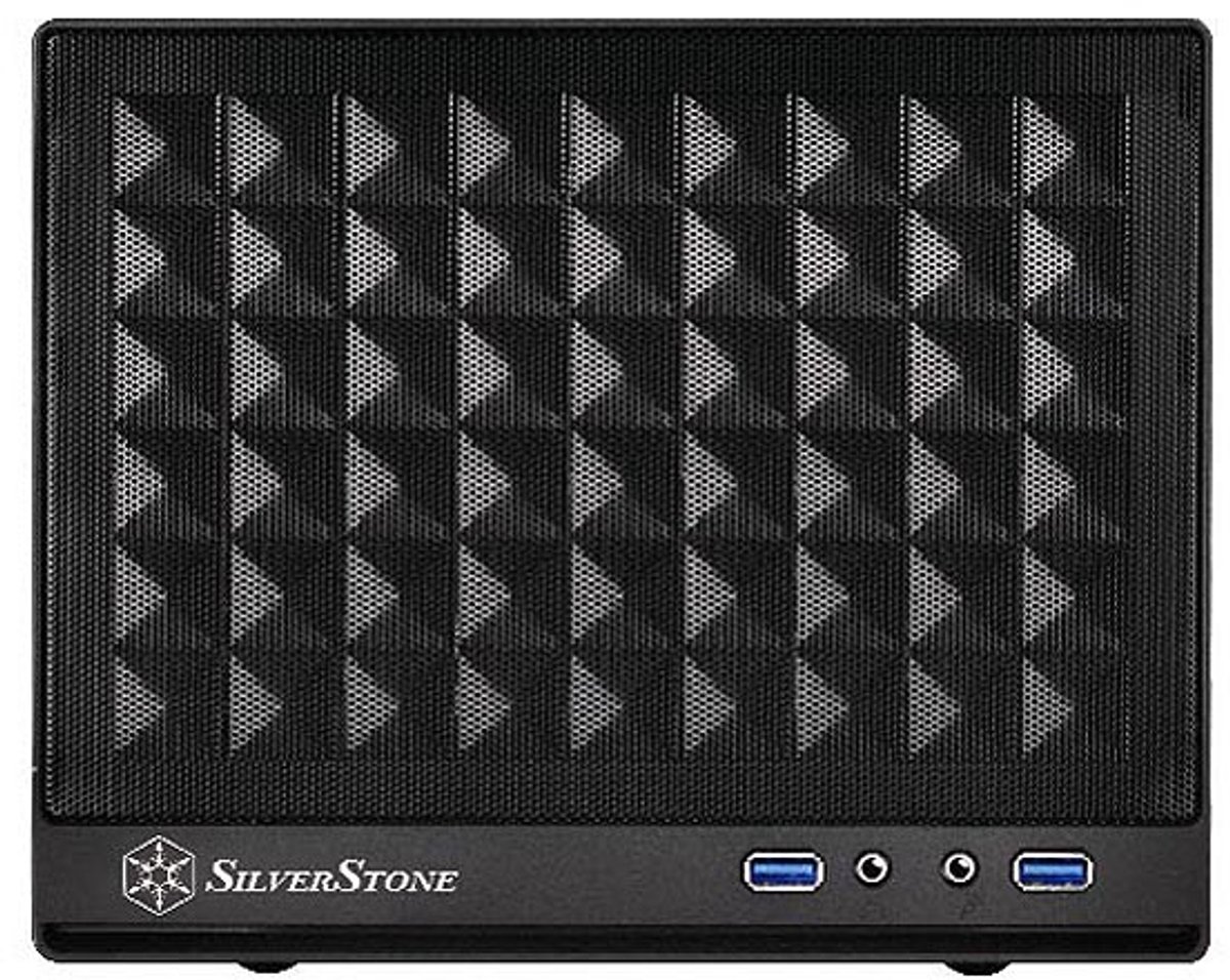 Silverstone Sg13 Mini Tower Zwart behuizing - afbeelding 10