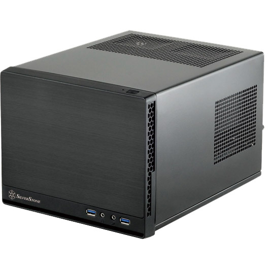 SilverStone SilverStone SG13B-Q mini tower behuizing