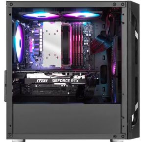 Silverstone sst fah1mb mini tower behuizin 4 orig - Silverstone FARA H1M Micro-ATX Tower Behuizing Zwart