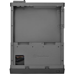 Silverstone sst sg13b c mini tower behuizi 5 orig - SilverStone Sugo 13 Black Mesh Behuizing