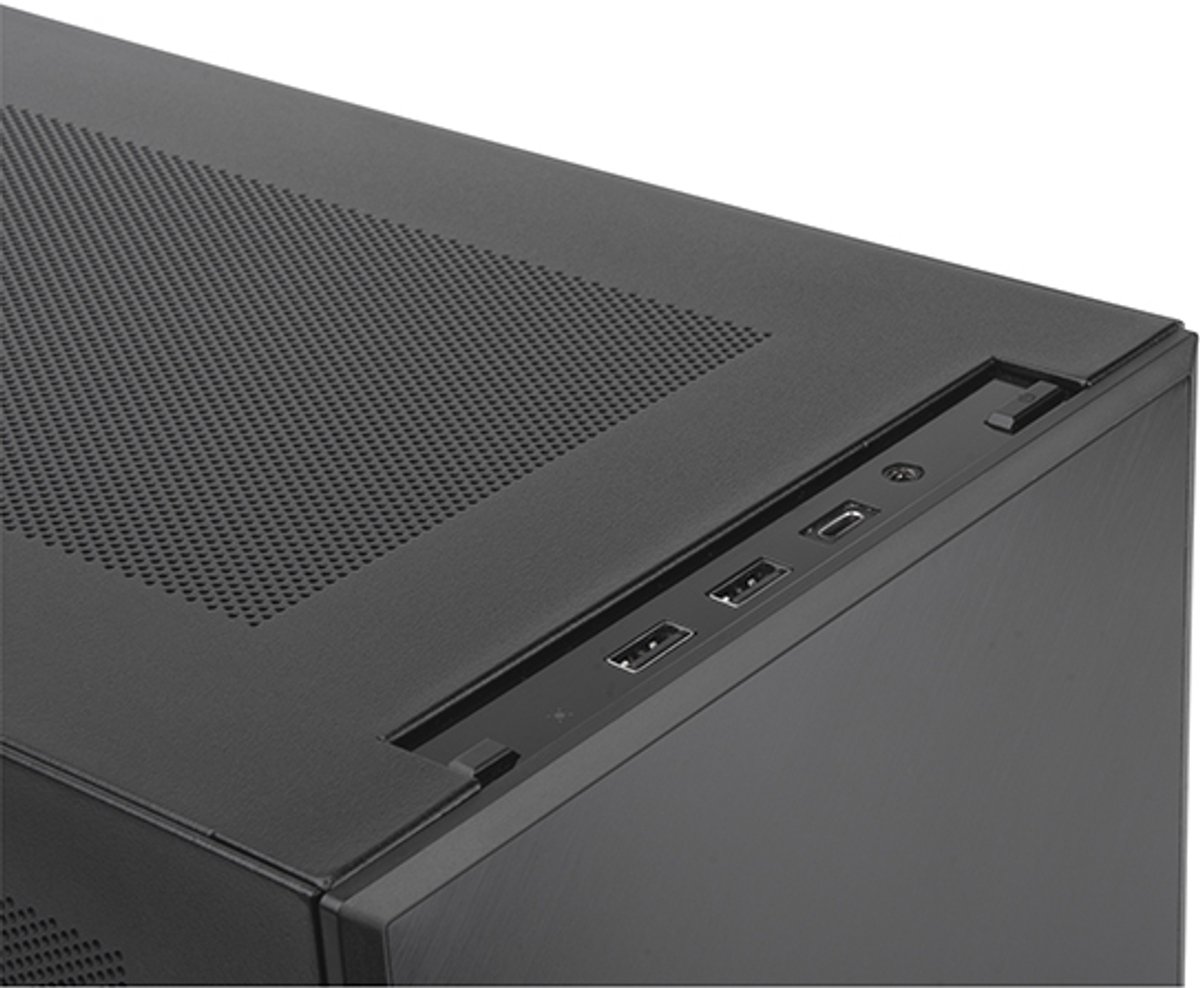Silverstone Sst-Sg17B Computerbehuizing Kubus Zwart - afbeelding 6