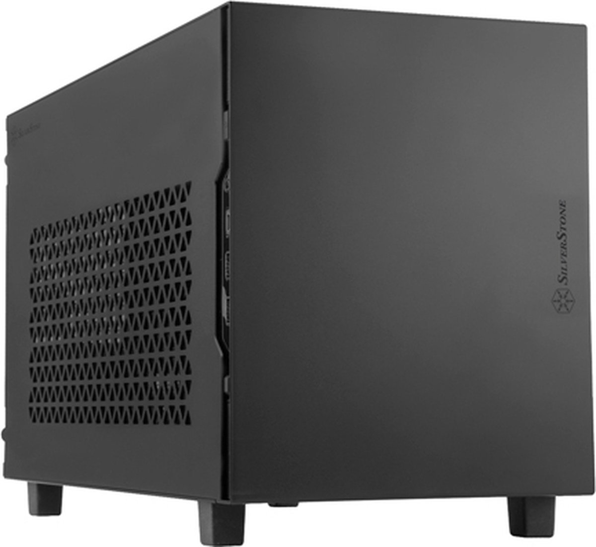 Silverstone Sugo 15 Black - Minitowermodel Mini-Dtx, Mini-Itx - Geen Voeding behuizing