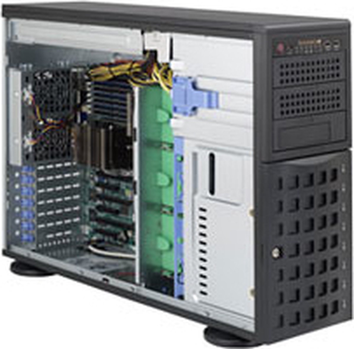 Supermicro Supermicro Cse-745Btq-R920B Computerbehuizing Full Tower Zwart 920 W