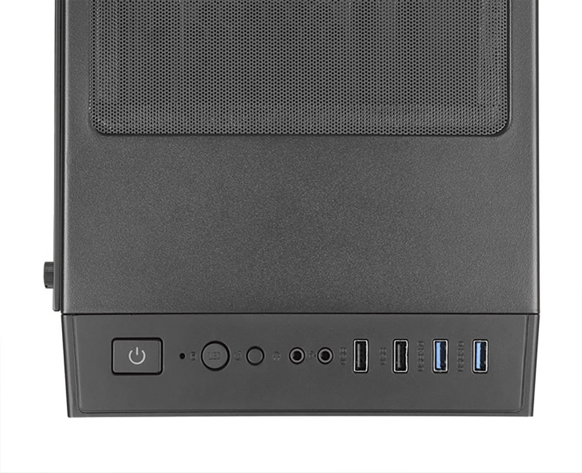 Talius Auriga Tower Zwart behuizing - afbeelding 5