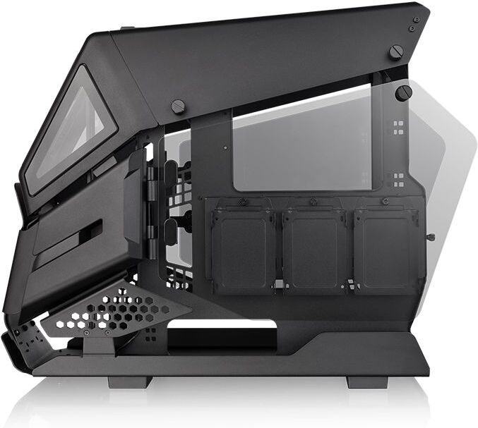 Thermaltake ah t200 zwart 4 orig - Thermaltake AH T200 Micro Chassis Behuizing (Black)