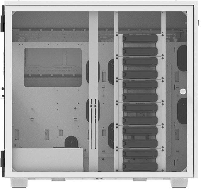 Thermaltake ax700 tg snow big towerbig beh 3 orig - Thermaltake AX700 TG Super Tower Snow Behuizing (White)