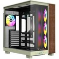 Thermaltake Thermaltake Ca-11E-00Mewn-Ws Computerbehuizing Midi Tower Groen