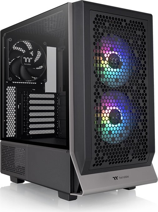 Thermaltake ceres 300 tg midi tower behuiz - Thermaltake Ceres 300 TG ARGB Mid Tower Behuizing (Black)