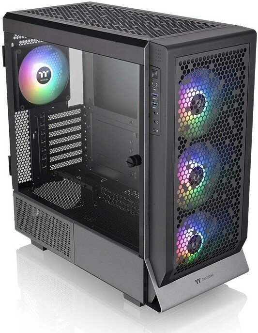 Thermaltake ceres 500 tg behuizing - Thermaltake Ceres 500 TG ARGB Behuizing (Black)
