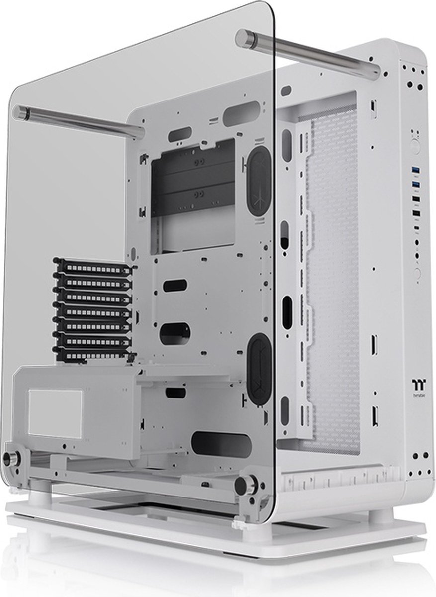Thermaltake Core P6 Tempered Glass Snow Mid Tower Midi Tower Wit behuizing - afbeelding 3