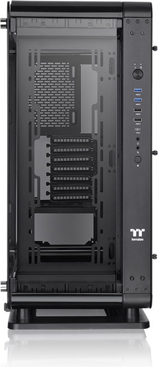 Thermaltake Core P6 Tg Black Midi-Tower Pc-Behuizing Zwart Zijvenster - afbeelding 3