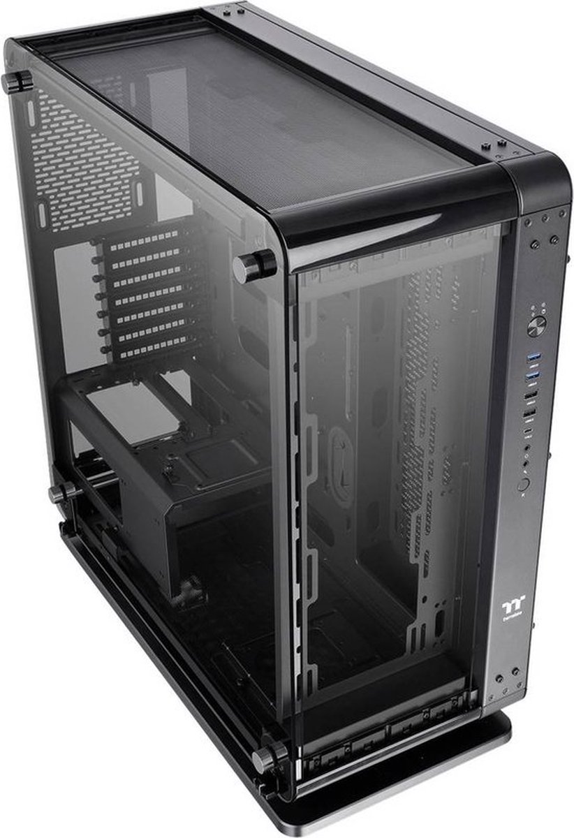Thermaltake Core P6 Tg Black Midi-Tower Pc-Behuizing Zwart Zijvenster - afbeelding 9