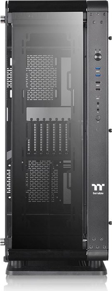 Core P8 Tempered Glass Full Tower E-ATX PC Case - Black - afbeelding 5