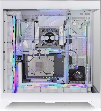 Thermaltake cte e600 mx snow midi tower 3 orig - Thermaltake CTE E600 MX Midi Tower Behuizing (White)