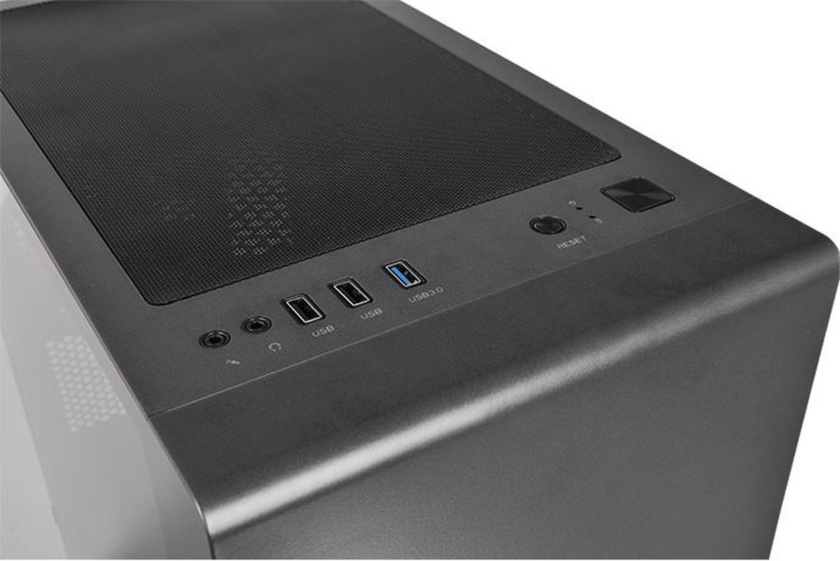 Thermaltake S100 Zwart - Doos Zonder Voeding - Minitower - Micro-Atx-Formaat behuizing - afbeelding 5