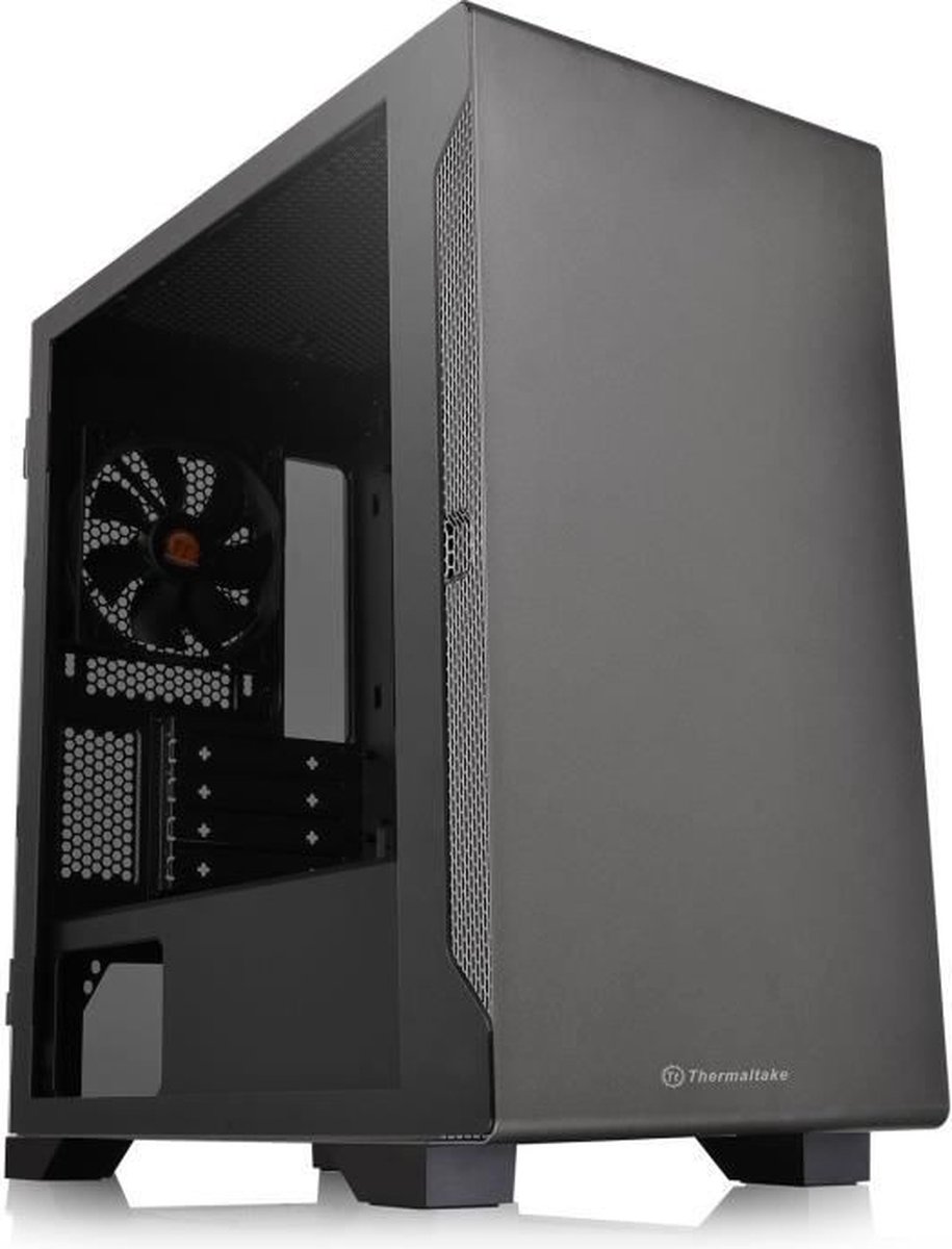 Thermaltake S100 Zwart - Doos Zonder Voeding - Minitower - Micro-Atx-Formaat behuizing - afbeelding 8