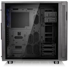 Thermaltake Suppressor F31 Tempered Glass Edition Midi Tower Zwart behuizing - afbeelding 4
