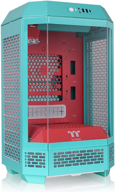 Thermaltake Thermaltake The Tower 250 Mini Tower Muntkleur, Rood