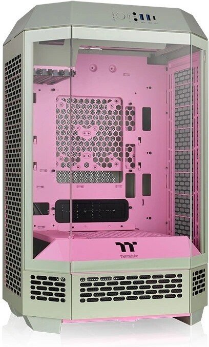 Thermaltake the tower 300 matcha plum mini - Thermaltake The Tower 300 Matcha Plum Behuizing