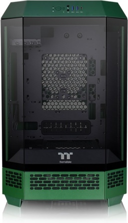 Thermaltake the tower 300 racing green min 2 orig - Thermaltake The Tower 300 Racing Green Micro Tower Behuizing
