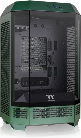 Thermaltake the tower 300 racing green min 3 orig - Thermaltake The Tower 300 Racing Green Micro Tower Behuizing