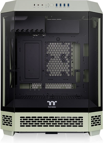 Thermaltake the tower 600 matcha green 3 orig - Thermaltake Tower 600 Midi Tower Matcha Groen Behuizing