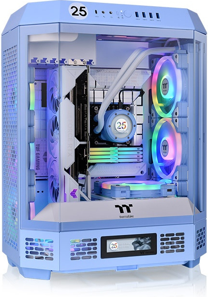 Thermaltake the tower 600 midi toren pc 2 orig - Thermaltake The Tower 600 Hydrangea Blue Mid Tower Behuizing