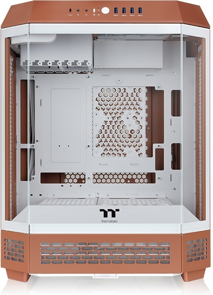 Thermaltake the tower 600 midi tower mokka 2 orig - Thermaltake The Tower 600 Midi Tower Mokka Behuizing