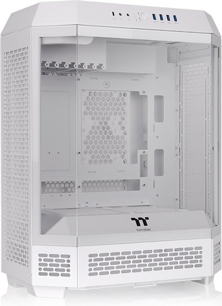 Thermaltake the tower 600 snow - Thermaltake The Tower 600 Snow Mid Tower Behuizing