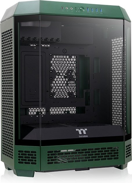Thermaltake tower 600 midi tower groen - Thermaltake Tower 600 Midi Tower Racing Groen Behuizing