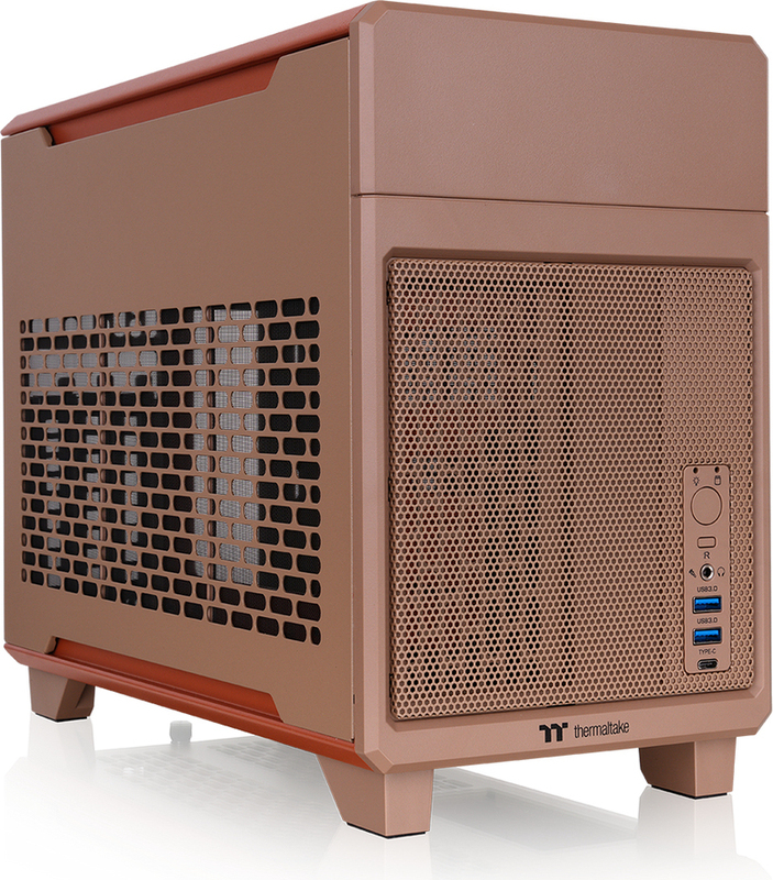 Thermaltake tr100 gravel sand mini tower b 2 orig - Thermaltake TR100 Gravel Sand Mini Tower Behuizing