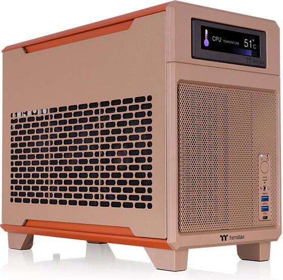 Thermaltake tr100 gravel sand mini tower b - Thermaltake TR100 Gravel Sand Mini Tower Behuizing