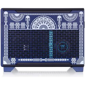 TR100 Koralie Edition Cobalt Blue Mini Tower Chassis Behuizing - afbeelding 2