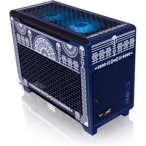 TR100 Koralie Edition Cobalt Blue Mini Tower Chassis Behuizing - afbeelding 4