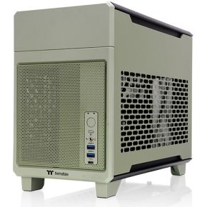 Thermaltake Tr100 Mini Tower Groen behuizing - afbeelding 2