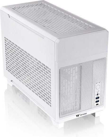 Thermaltake tr100 snow mini tower behuizin - Thermaltake TR100 Mini Tower Behuizing (White)